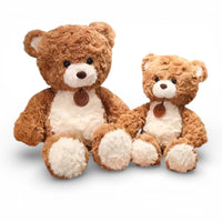 Hellbrauner Teddybär Kuscheltier warmherzig