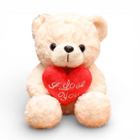 Teddybär Kuscheltier romantisch mit rotem Herz