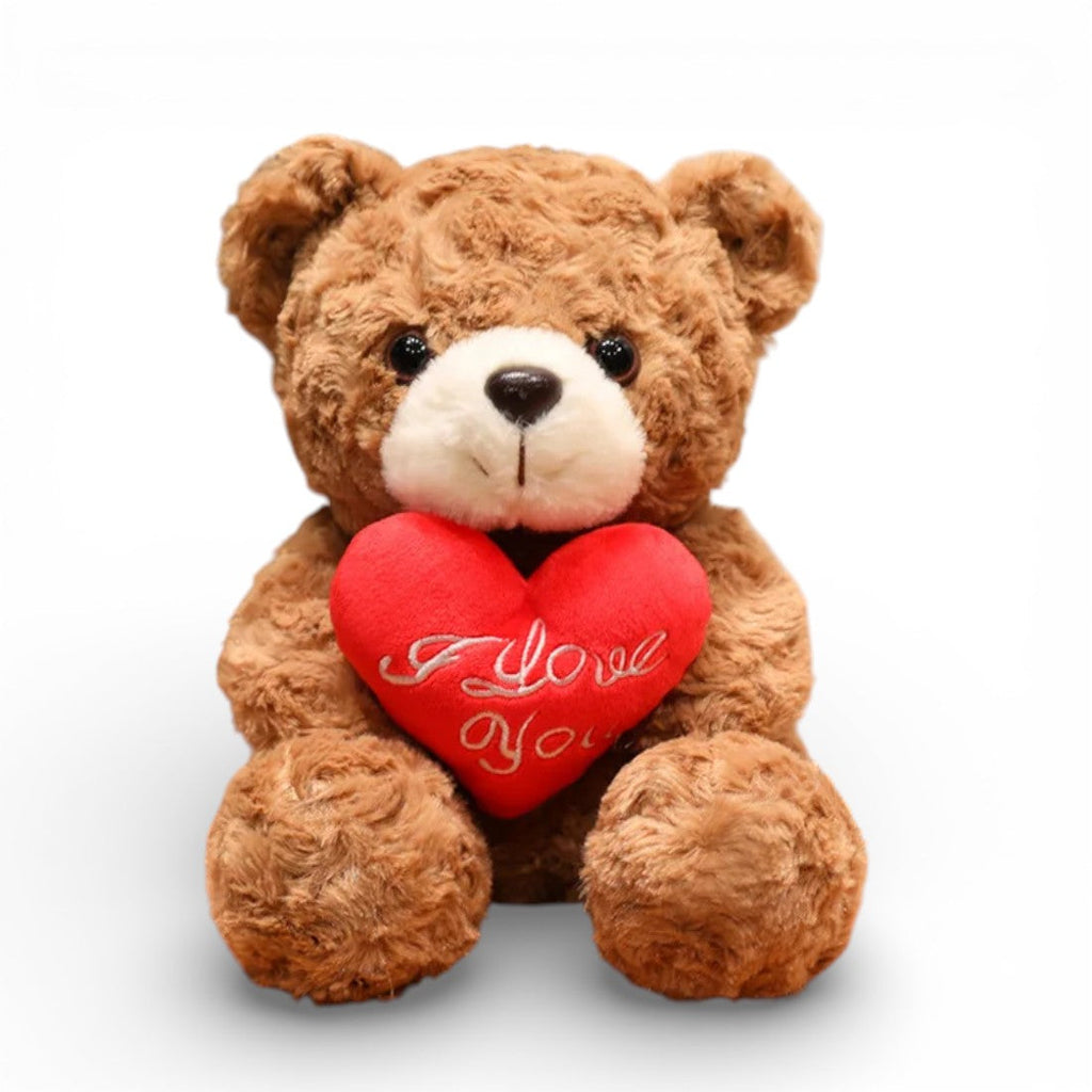 Teddybär Kuscheltier romantisch mit rotem Herz