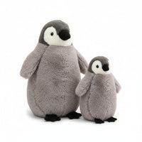 Pinguin Kuscheltier Grau kuschelig