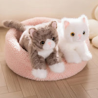 Katze Kuscheltier zum Kuscheln