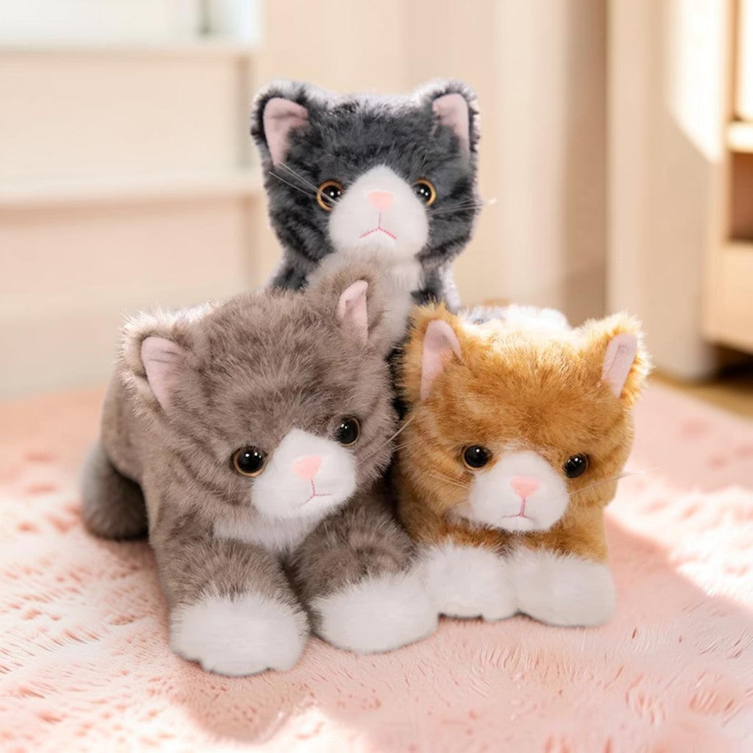 Katze Kuscheltier zum Kuscheln