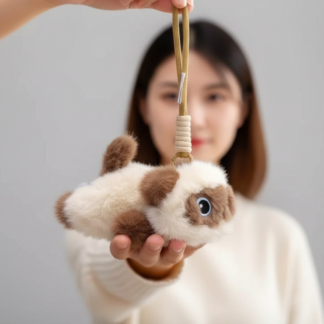 Kleine Katze Kuscheltier unwiderstehlich süß