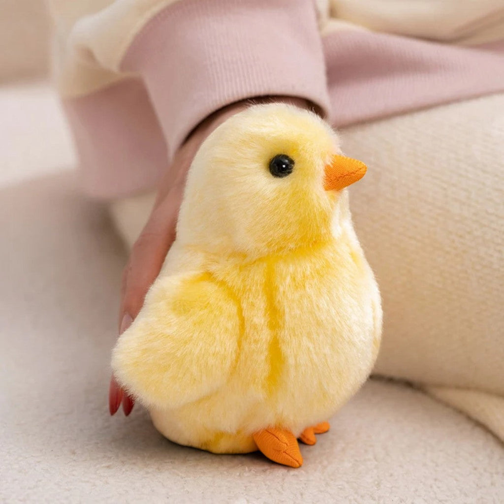 Küken Kuscheltier gelb ganz weich realistisch