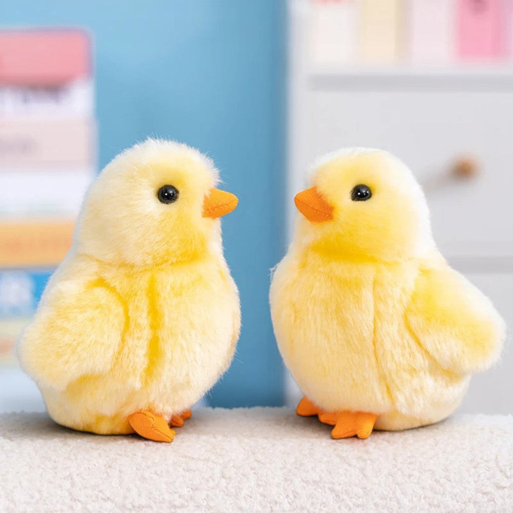 Küken Kuscheltier gelb ganz weich realistisch