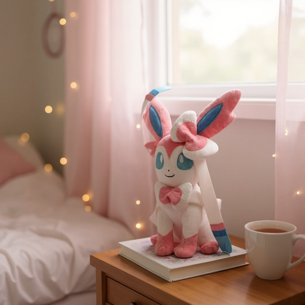 Feelinara Kuscheltier Pokémon rosa und blau