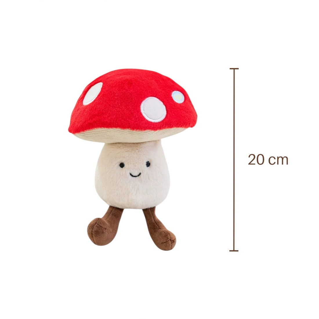 Pilz Kuscheltier Kawaii charmant