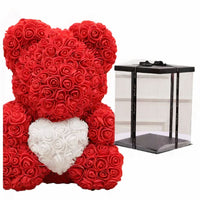 Rosenbär rot Sammler-Geschenkbox