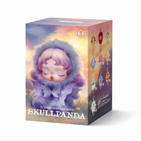 Skullpanda Blumenthema Blind Box Kuscheltier - 1er-Set
