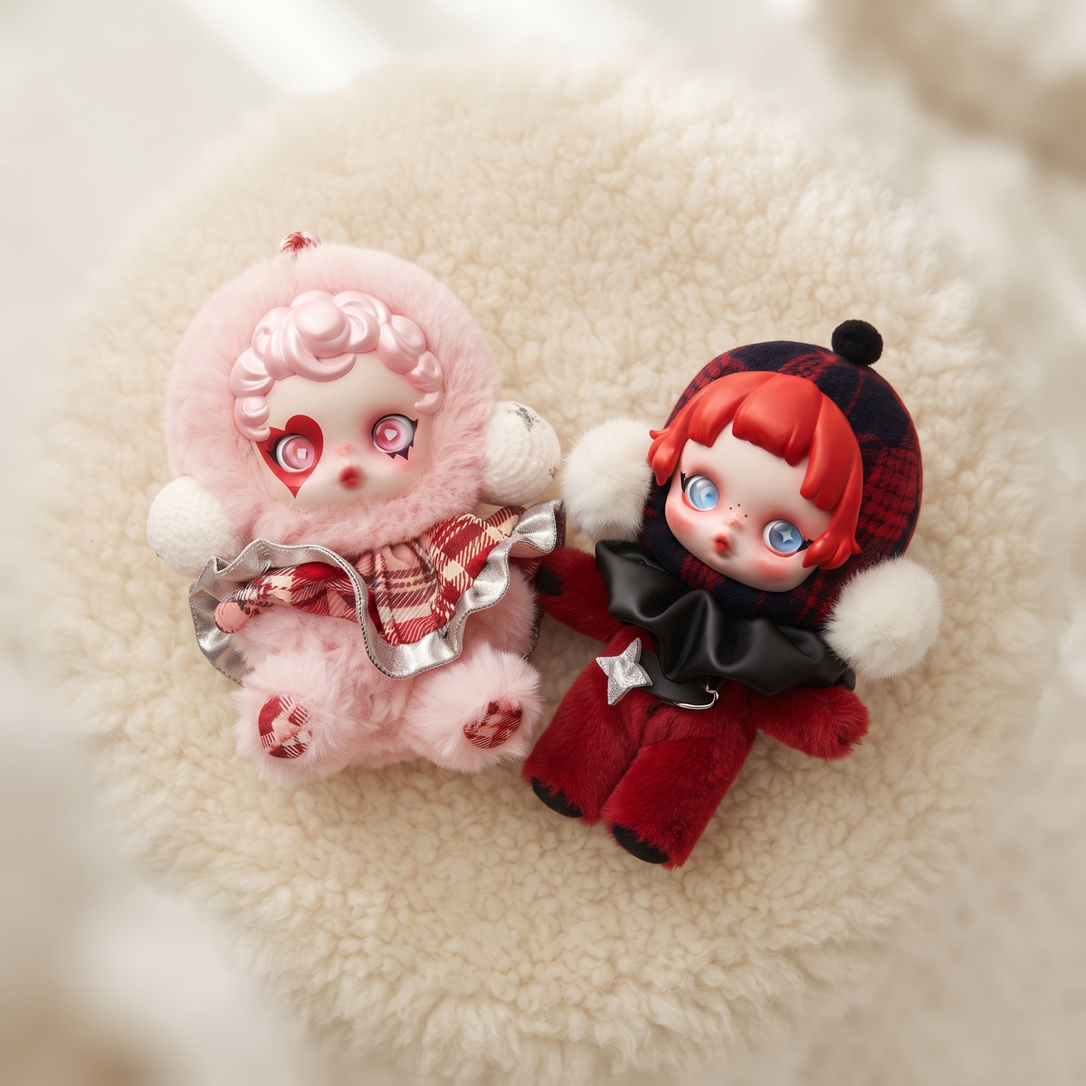 Skullpanda Winter Symphony Blind Box Kuscheltier - Materialdetail