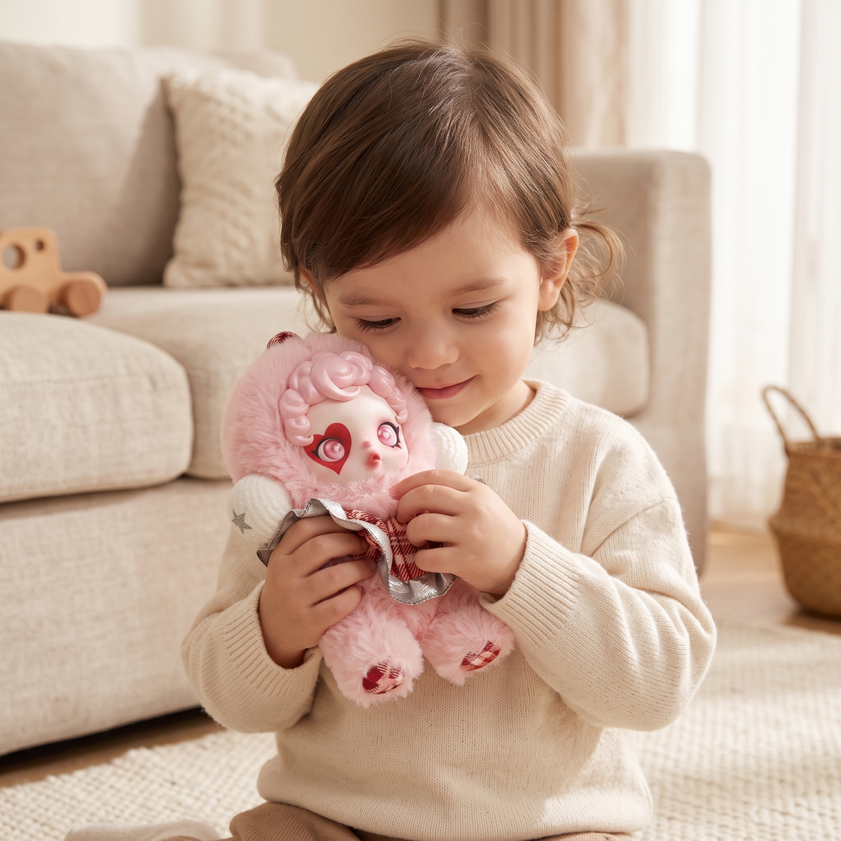 Skullpanda Winter Symphony Blind Box Kuscheltier - Gemütliche Nutzung im Innenbereich