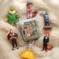 Zoomania Judy & Nick New Journey Blind Box Kuscheltier - Materialdetail
