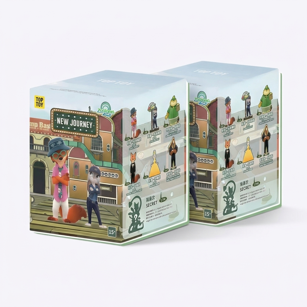 Zoomania Judy & Nick New Journey Blind Box Kuscheltier - 2er-Set