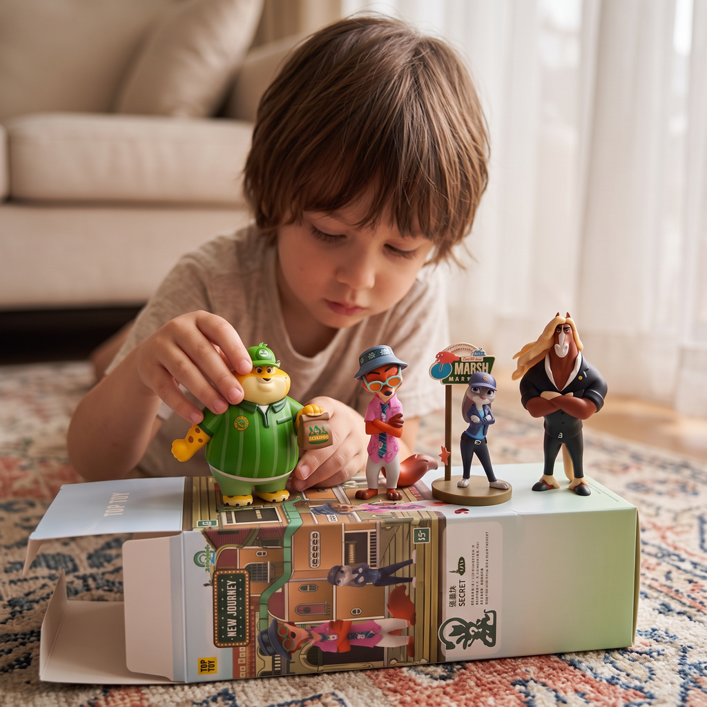 Zoomania Judy & Nick New Journey Blind Box Kuscheltier - Gemütliche Nutzung im Innenbereich