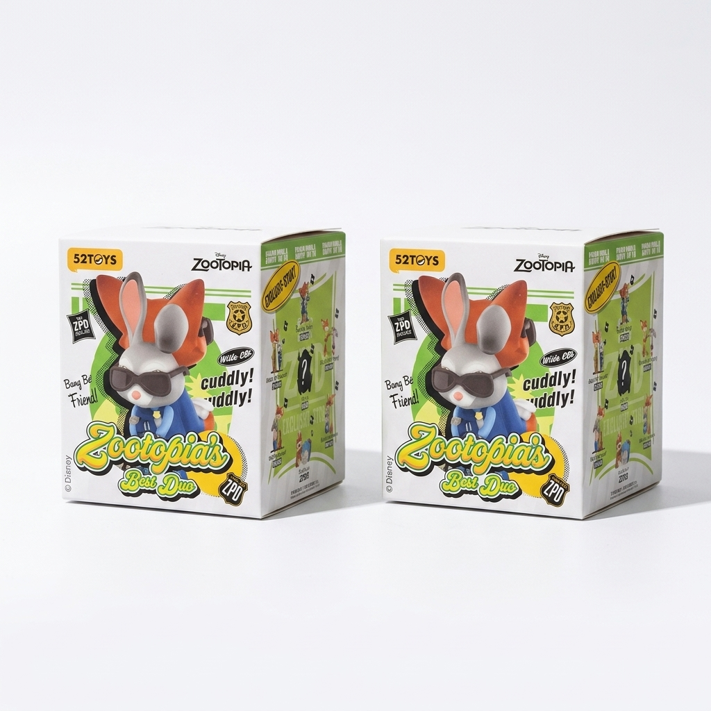 Zoomania Judy und Nick Blind Box Kuscheltier - 2er-Set
