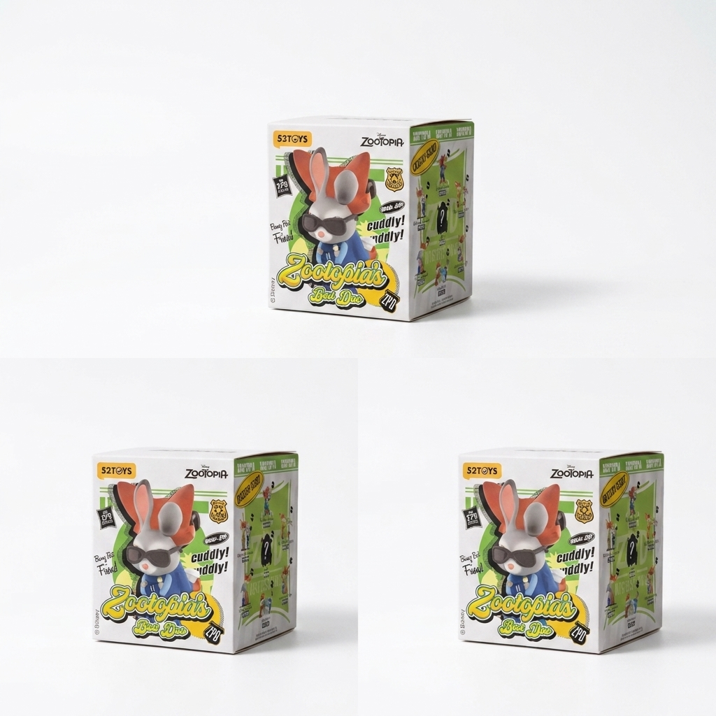Zoomania Judy und Nick Blind Box Kuscheltier - 3er-Set