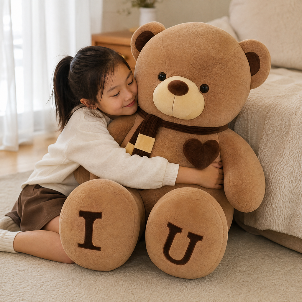 XXL Teddybär I Love U - Verwendung gemütlich zu Hause