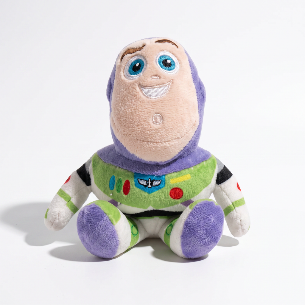 Buzz Lightyear Kuscheltier Magnetisch für die Schulter Toy Story - Weißer Hintergrund frontal
