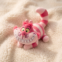 Grinsekatze Kuscheltier Magnetisch für die Schulter Disney - Detail Material