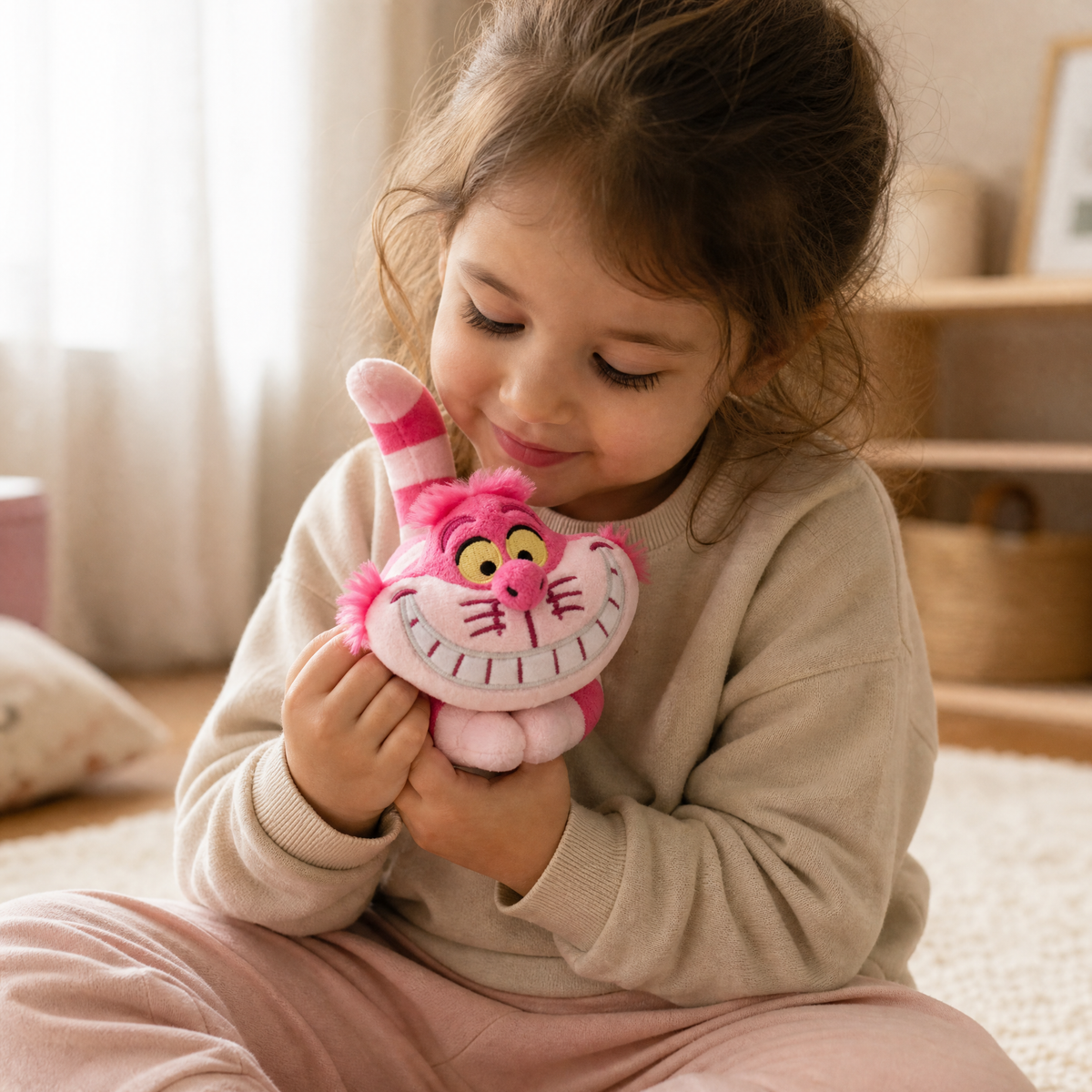 Grinsekatze Kuscheltier Magnetisch für die Schulter Disney - Verwendung gemütlich drinnen