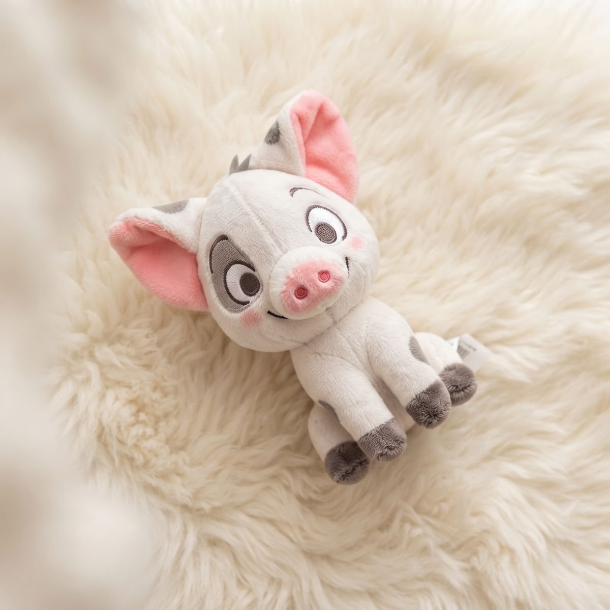 Pua Schwein Kuscheltier Magnetisch für die Schulter Disney - Detail Material