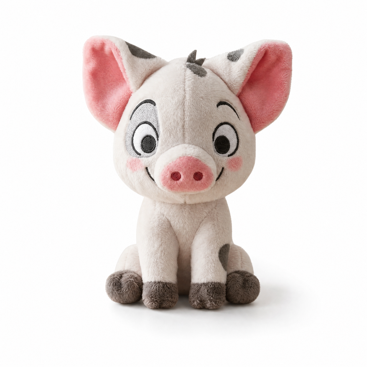 Pua Schwein Kuscheltier Magnetisch für die Schulter Disney - Weißer Hintergrund frontal
