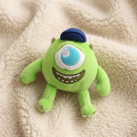 Mike Wazowski Kuscheltier Magnetisch für die Schulter - Detail Material
