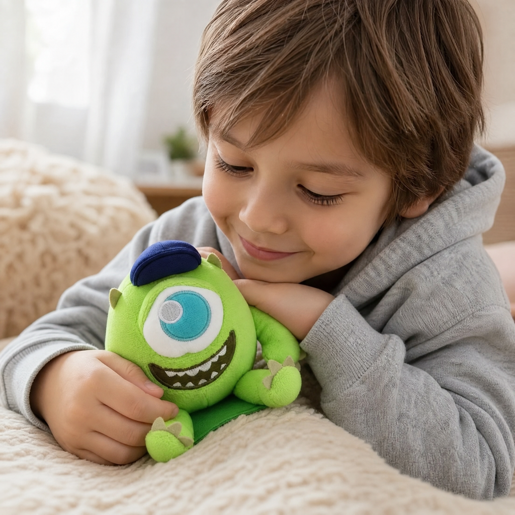 Mike Wazowski Kuscheltier Magnetisch für die Schulter - Verwendung gemütlich drinnen