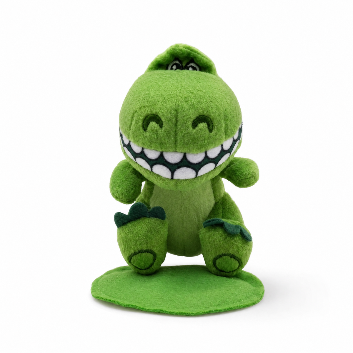 Rex Kuscheltier Magnetisch für die Schulter Toy Story - Weißer Hintergrund frontal