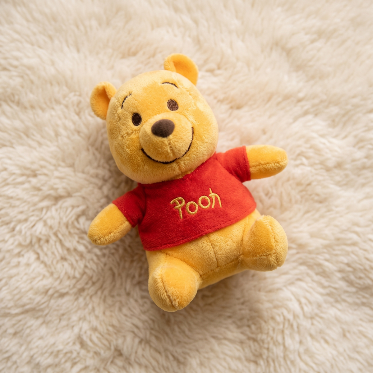 Magnet-Kuscheltier für die Schulter Winnie Puuh - Materialdetail