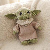 Baby Yoda Kuscheltier mit Mantel - Detailansicht Material