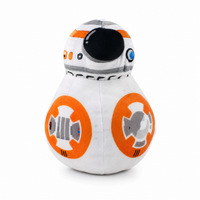 BB-8 Droide Kuscheltier Star Wars 20cm - Weißer Hintergrund Frontalansicht