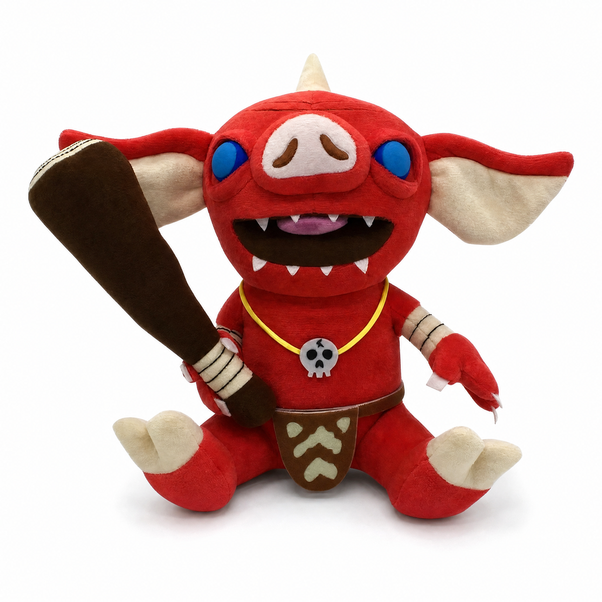 Bokoblin Kuscheltier Zelda 21cm - Weißer Hintergrund frontal