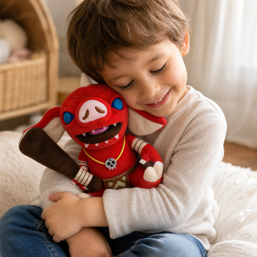 Bokoblin Kuscheltier Zelda 21cm - Verwendung gemütlich drinnen