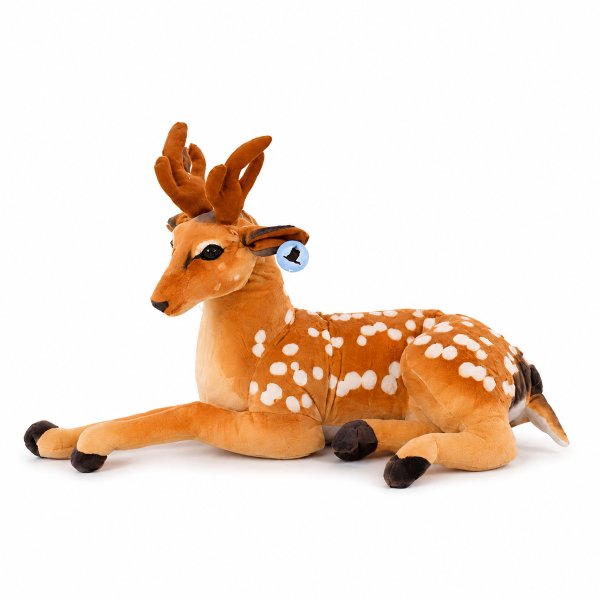 Hirsch Kuscheltier XXL mit weißen Flecken - 30cm · 40cm · 50-cm · 60cm · 75cm · 90cm