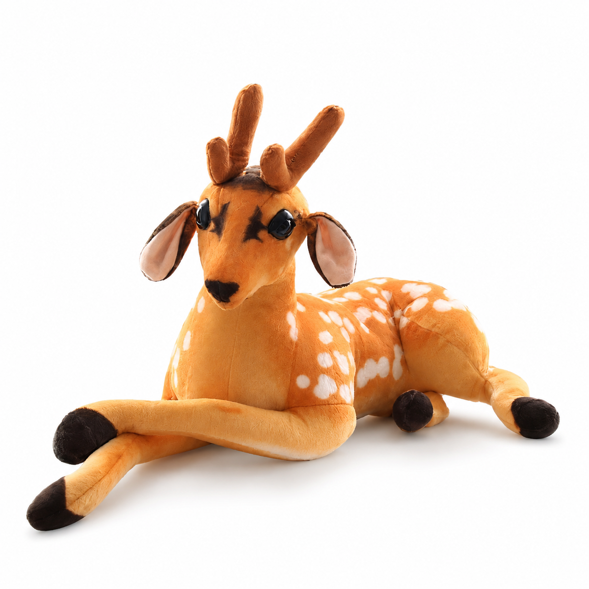 Gefleckter Hirsch Kuscheltier realistisch - XXL · XS · S · M · L · XL