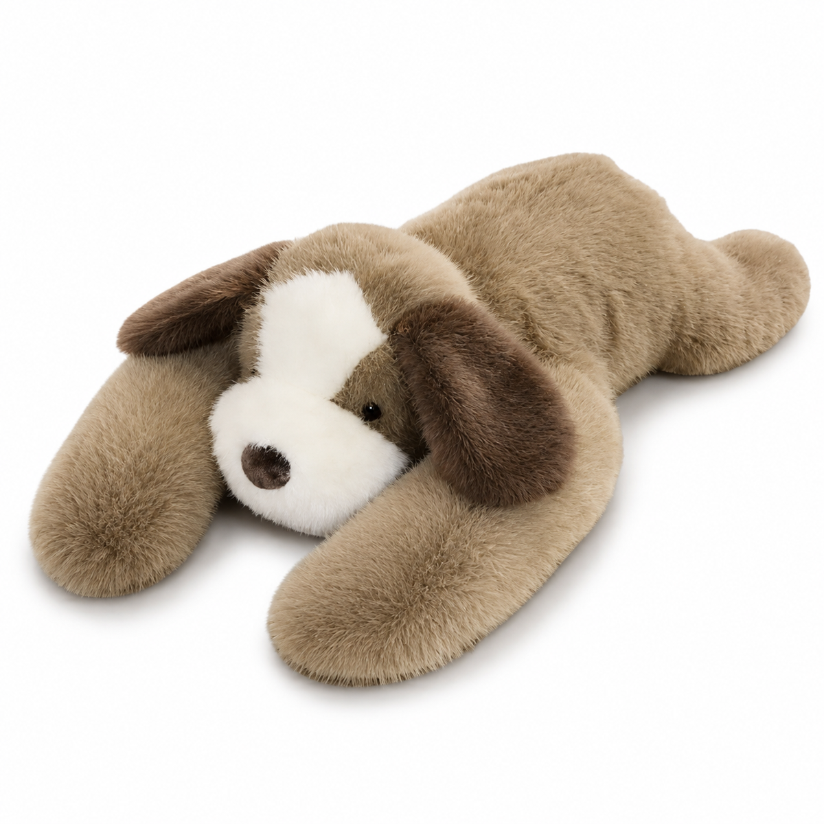 Hund Kuscheltier mit Gewicht beige beruhigend - 30 cm · 45 cm · 65cm