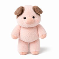 Schwein Kuscheltier interaktiv läuft - 45 cm / Braun · 60 cm / Braun