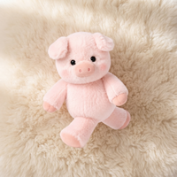 Schwein Kuscheltier interaktiv läuft - Detail Material