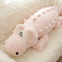 Krokodil Kuscheltier XXL Rosa - Detail Material