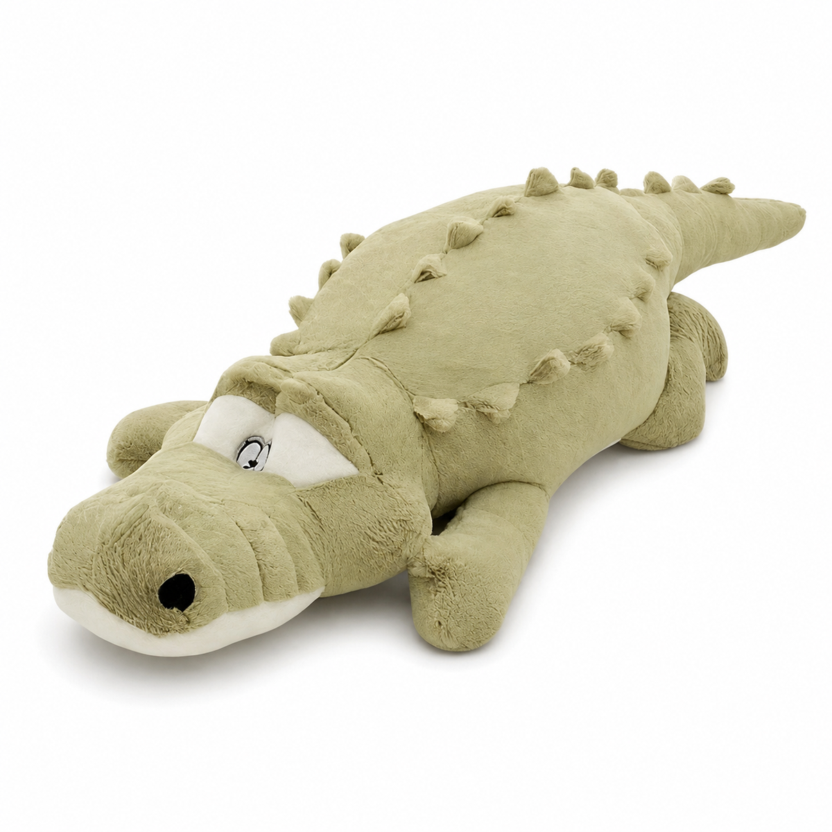 Krokodil Plüschkissen weich - 90cm · 60cm