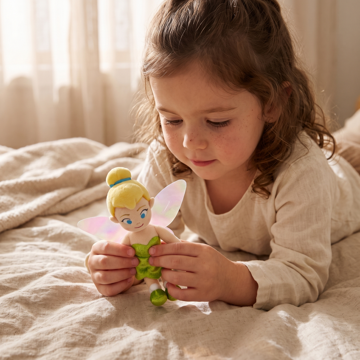 Fee Tinkerbell Kuscheltier Magnetisch für die Schulter Disney - Verwendung gemütlich drinnen