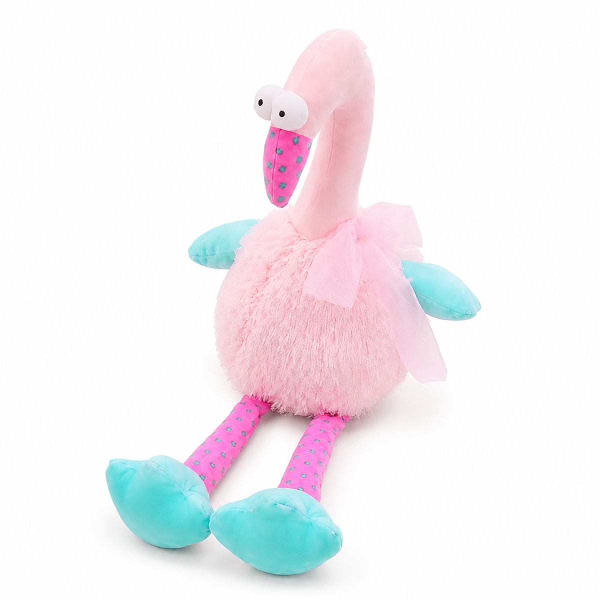 Bunter Flamingo Kuscheltier - 40cm · 60cm · 80cm