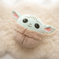 Grogu Baby Yoda Kuscheltier Star Wars 25cm - Detailansicht Material
