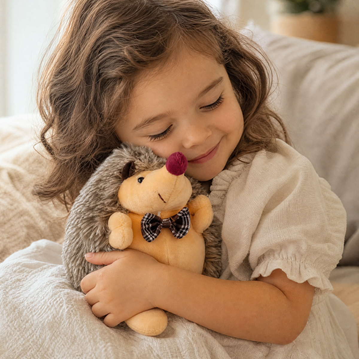Igel Kuscheltier verliebtes Paar - Anwendung, gemütliches Zuhause