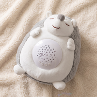Igel Kuscheltier Nachtlicht Musik Sternenhimmel - Detailansicht Material
