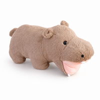 Nilpferd Kuscheltier mit offenem Maul - 40 cm · 50-cm-2