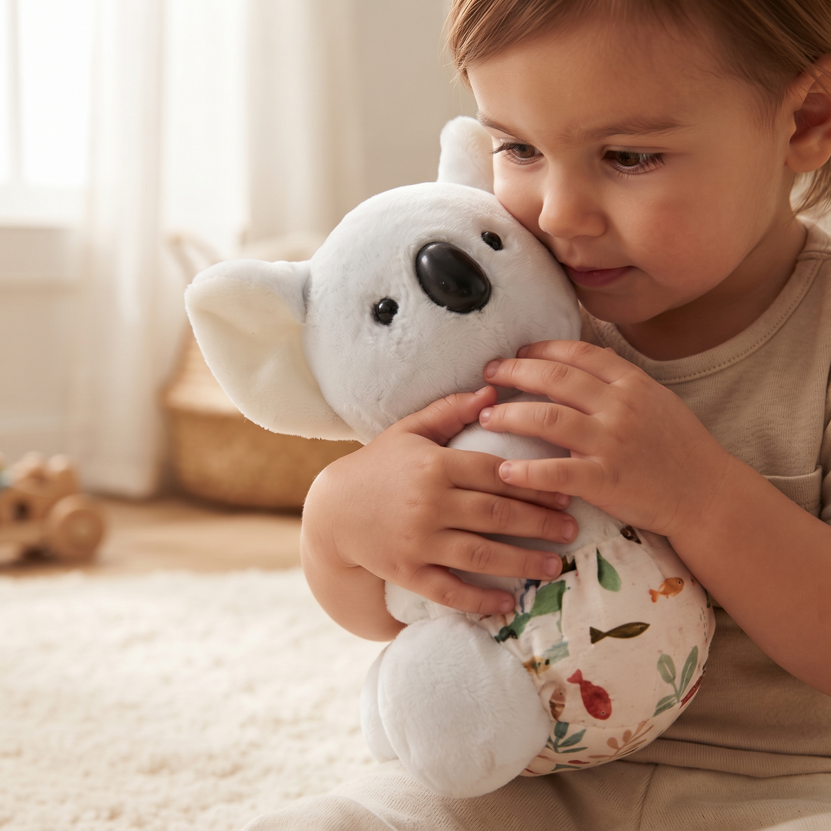 Blaues Koala Kuscheltier Kawaii 25 cm - Gemütlicher Einsatz im Innenbereich