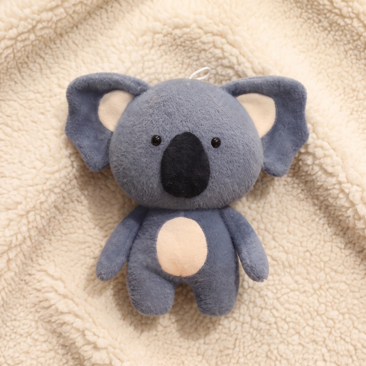 Koala Kuscheltier aus weicher Wolle - Detailansicht Material