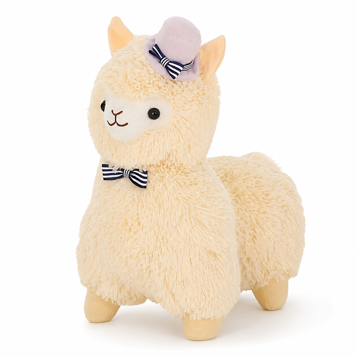 Lama Kuscheltier mit Hut und Fliege - 35cm · 55cm